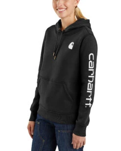 Carhartt Women's Clarksburg Graphic Sleeve Pullover Sweatshirt 12 Carhartt Women's Clarksburg Graphic Sleeve Pullover Sweatshirt -Deals Wild Cowgirl Style Store 2000238908 001 D2