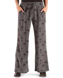 Billy T Women's Butterfly Drawstring Pants -Deals Wild Cowgirl Style Store 2000240703 400 P1