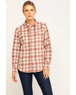 Ariat Women's FR Victoria Plaid Print Long Sleeve Work Shirt 12 Ariat Women's FR Victoria Plaid Print Long Sleeve Work Shirt -Deals Wild Cowgirl Style Store 2000283798 800 P1
