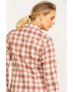 Ariat Women's FR Victoria Plaid Print Long Sleeve Work Shirt 13 Ariat Women's FR Victoria Plaid Print Long Sleeve Work Shirt -Deals Wild Cowgirl Style Store 2000283798 800 P5