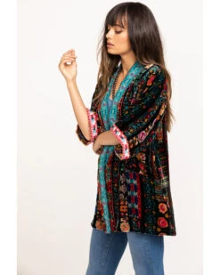 Johnny Was Women's Abril Velvet Reversible Kimono 12 Johnny Was Women's Abril Velvet Reversible Kimono -Deals Wild Cowgirl Style Store 2000287968 900 P3
