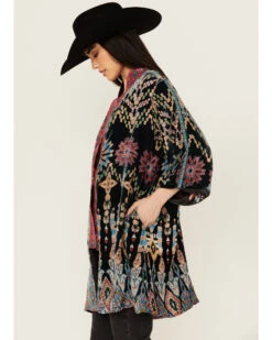 Johnny Was Women's Payden Reversible Kimono -Deals Wild Cowgirl Style Store 2000287989 001 P2