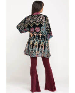 Johnny Was Women's Payden Reversible Kimono -Deals Wild Cowgirl Style Store 2000287989 001 P5