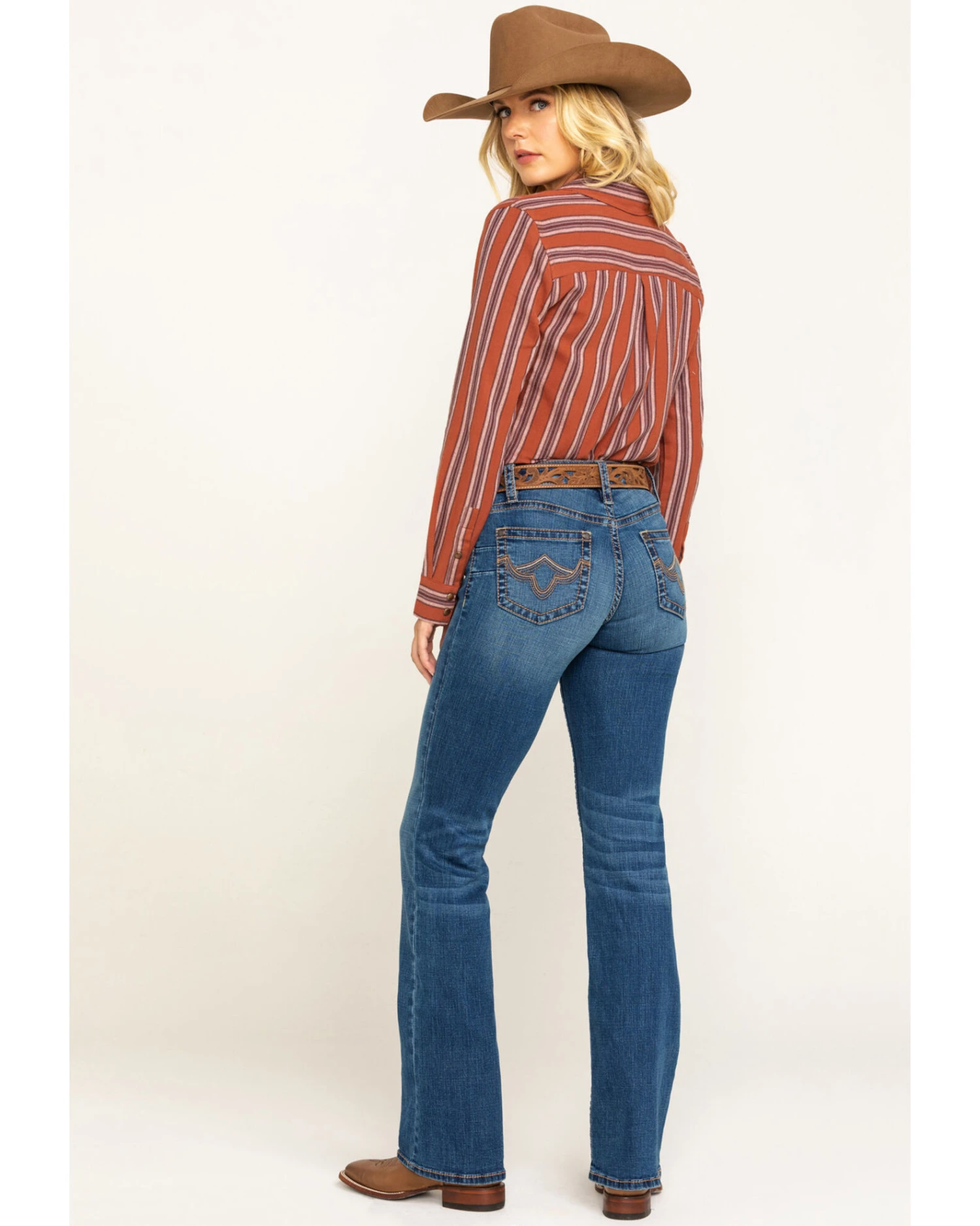 Shyanne Women's Light Wash Tidal Riding Jeans 3 Shyanne Women's Light Wash Tidal Riding Jeans