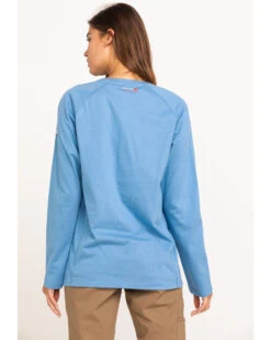 Ariat Women's FR Air Crew Long Sleeve Work Tee -Deals Wild Cowgirl Style Store 2000294415 400 P2