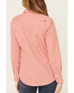 Ariat Women's FR Sofia Geo Print Long Sleeve Button Down Work Shirt -Deals Wild Cowgirl Style Store 2000294417 600 P5