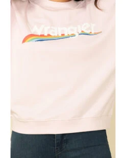 Wrangler Retro Women's Lilac High Rib Pullover -Deals Wild Cowgirl Style Store 2000308273 530 P5