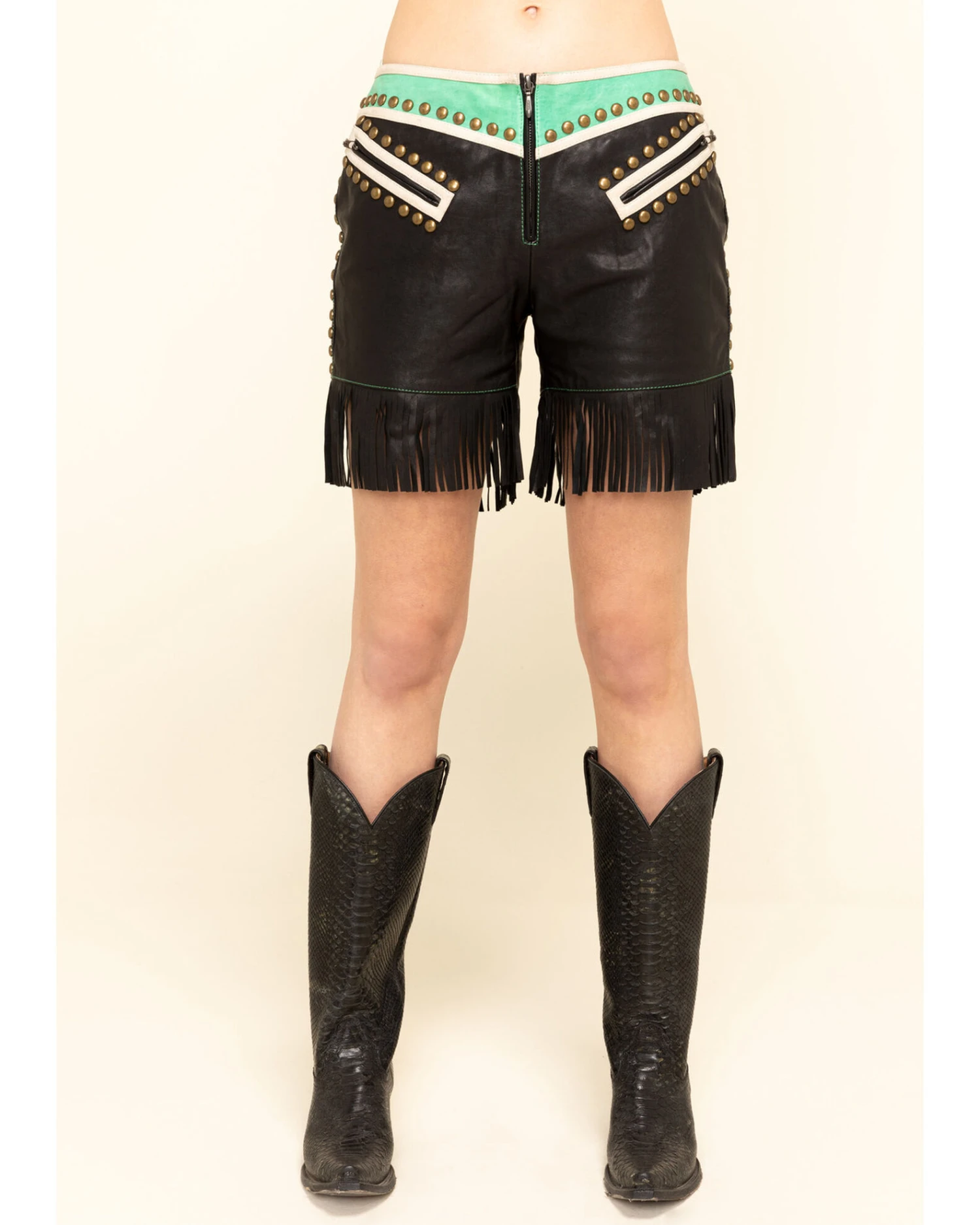 Double D Ranch Women's Midnight Cowboy Shorts 3 Double D Ranch Women's Midnight Cowboy Shorts