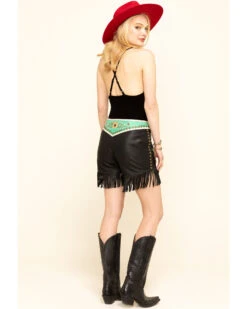 Double D Ranch Women's Midnight Cowboy Shorts 10 Double D Ranch Women's Midnight Cowboy Shorts -Deals Wild Cowgirl Style Store 2000312707 900 P6