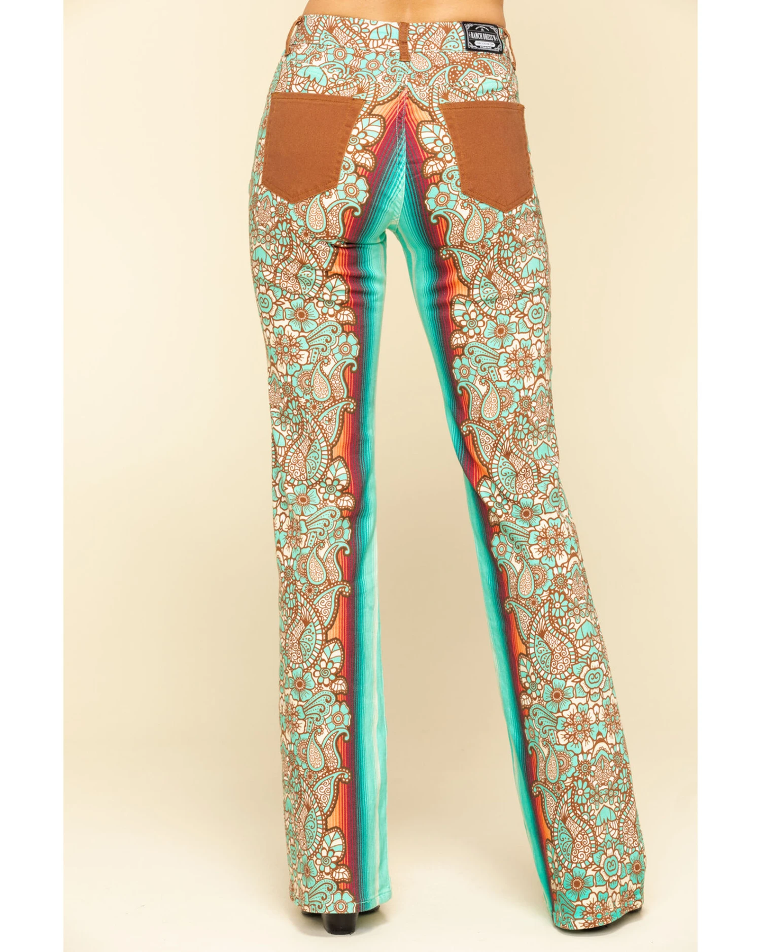 Ranch Dress'n Women's Durango Printed Trousers 7 Ranch Dress'n Women's Durango Printed Trousers - Image 5