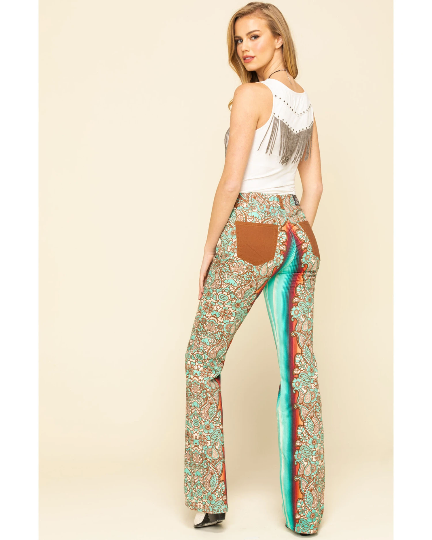 Ranch Dress'n Women's Durango Printed Trousers 4 Ranch Dress'n Women's Durango Printed Trousers - Image 2