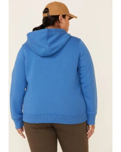 Carhartt Women's Clarksburg Zip-Front Hooded Work Sweatshirt - Plus -Deals Wild Cowgirl Style Store 2000330886 420 P4