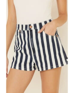 Wrangler Women's Striped Shorts -Deals Wild Cowgirl Style Store 2000332319 900 P5