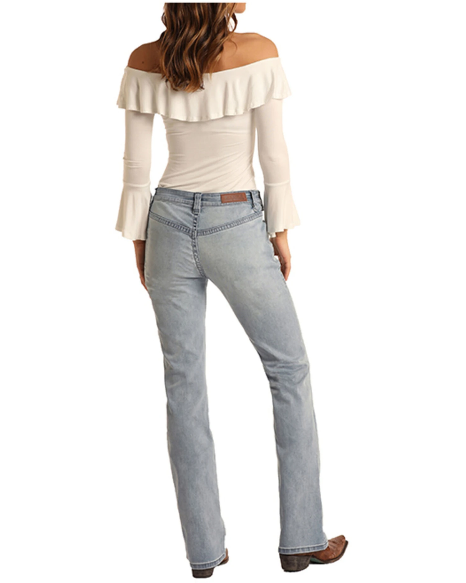 Rock & Roll Denim Women's Juniors Bootcut Jeans 3 Rock & Roll Denim Women's Juniors Bootcut Jeans