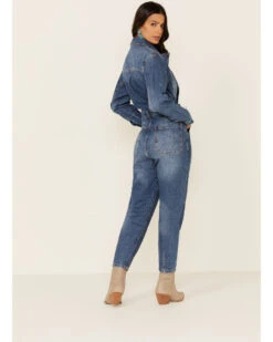 Free People Women's Denim Maris Coveralls -Deals Wild Cowgirl Style Store 2000339732 400 P4