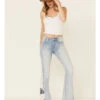 Driftwood Women's Farrah Patchwork Flare Leg Jeans -Deals Wild Cowgirl Style Store 2000344290 400 P3