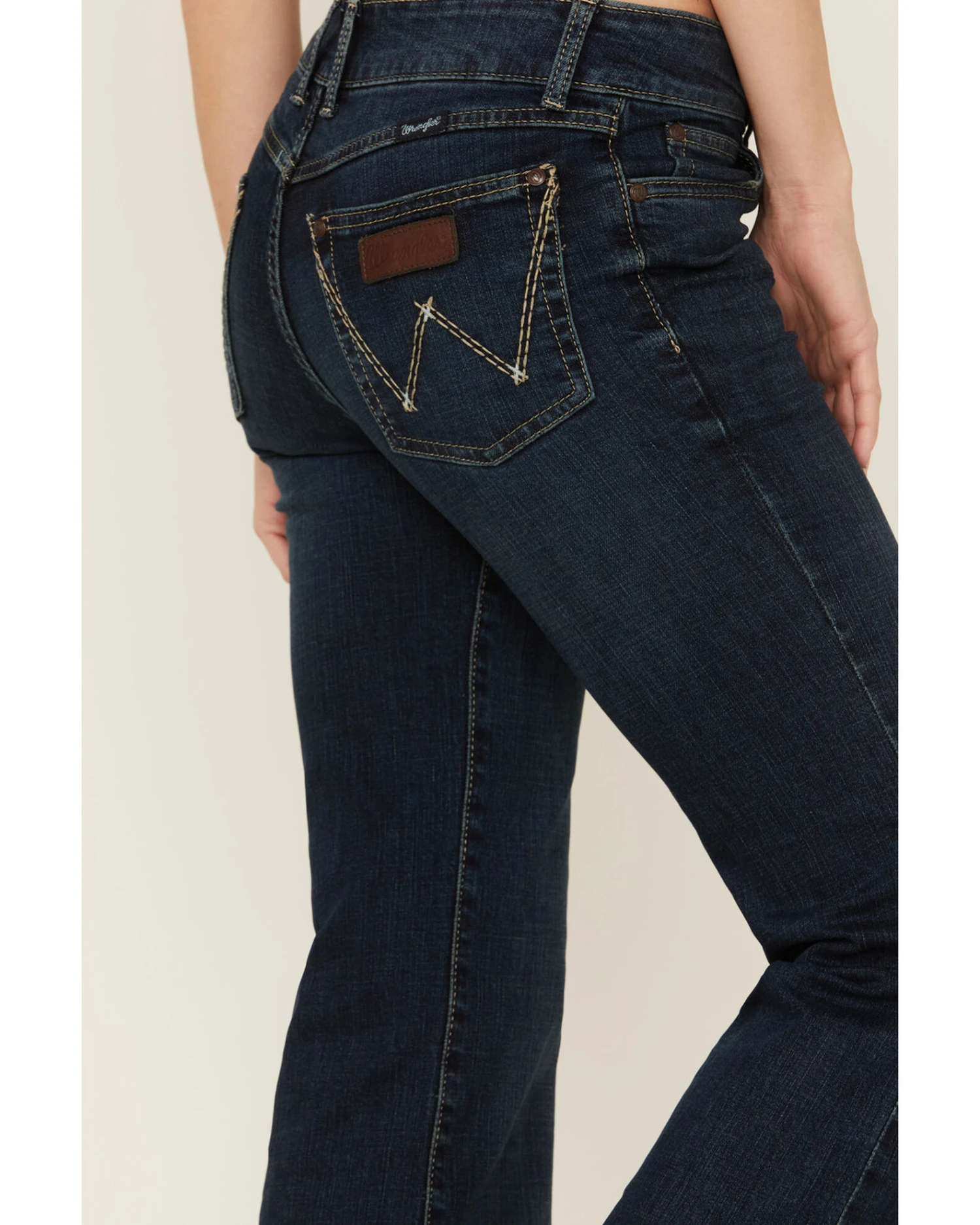 Wrangler Retro Women's Samantha Mae Wide Leg Trouser Jeans 3 Wrangler Retro Women's Samantha Mae Wide Leg Trouser Jeans