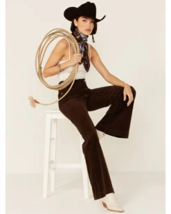 Rollas Women's Eastcoast Flare Corduroy Jeans -Deals Wild Cowgirl Style Store 2000352214 200 P1