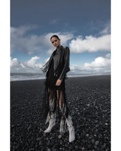 Idyllwind Women's Dazzler Fringe Faux Suede Dress -Deals Wild Cowgirl Style Store 2000352378 001 P1