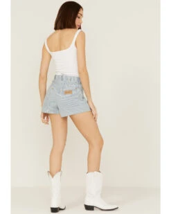 Wrangler Women's Hick Horey Stripe Carpenter Shorts -Deals Wild Cowgirl Style Store 2000358524 400 P3