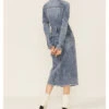 Billy T Women's Raglan Sleeve Denim Midi Dress -Deals Wild Cowgirl Style Store 2000361082 400 P3