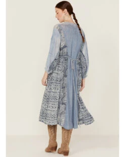 Free People Women's Oh My Indigo Midi Dress