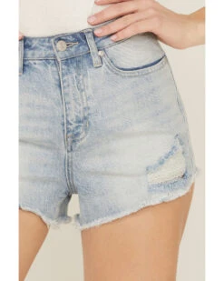Cleo + Wolf Women's Heavy Distressed 2 1/2" Shorts