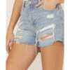 Free People Women's Maggie Kiss Me Distressed Shorts
