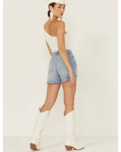 Free People Women's Maggie Kiss Me Distressed Shorts -Deals Wild Cowgirl Style Store 2000365744 414 P3