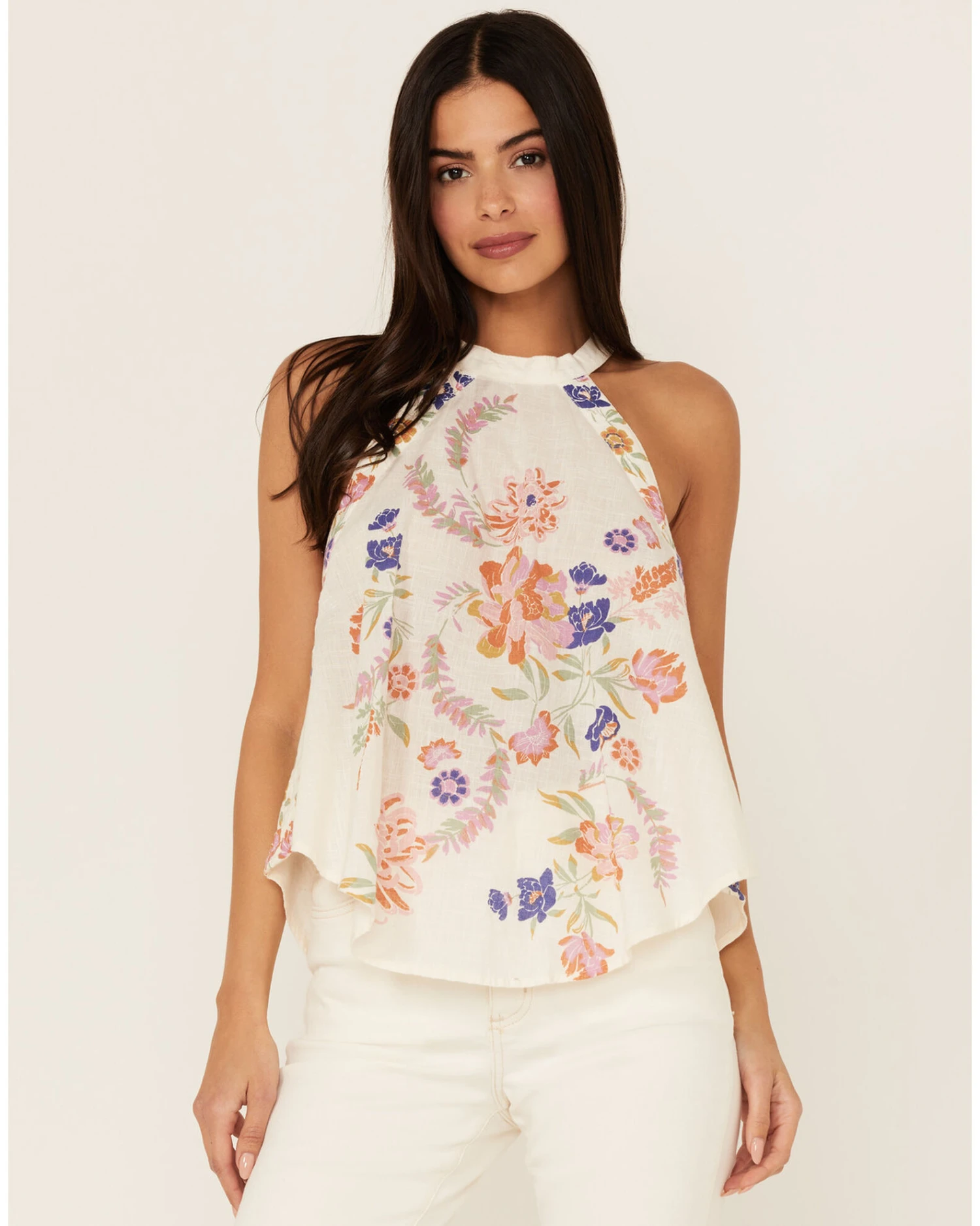 Free People Women's Emily Printed Tank 5 Free People Women's Emily Printed Tank - Image 3