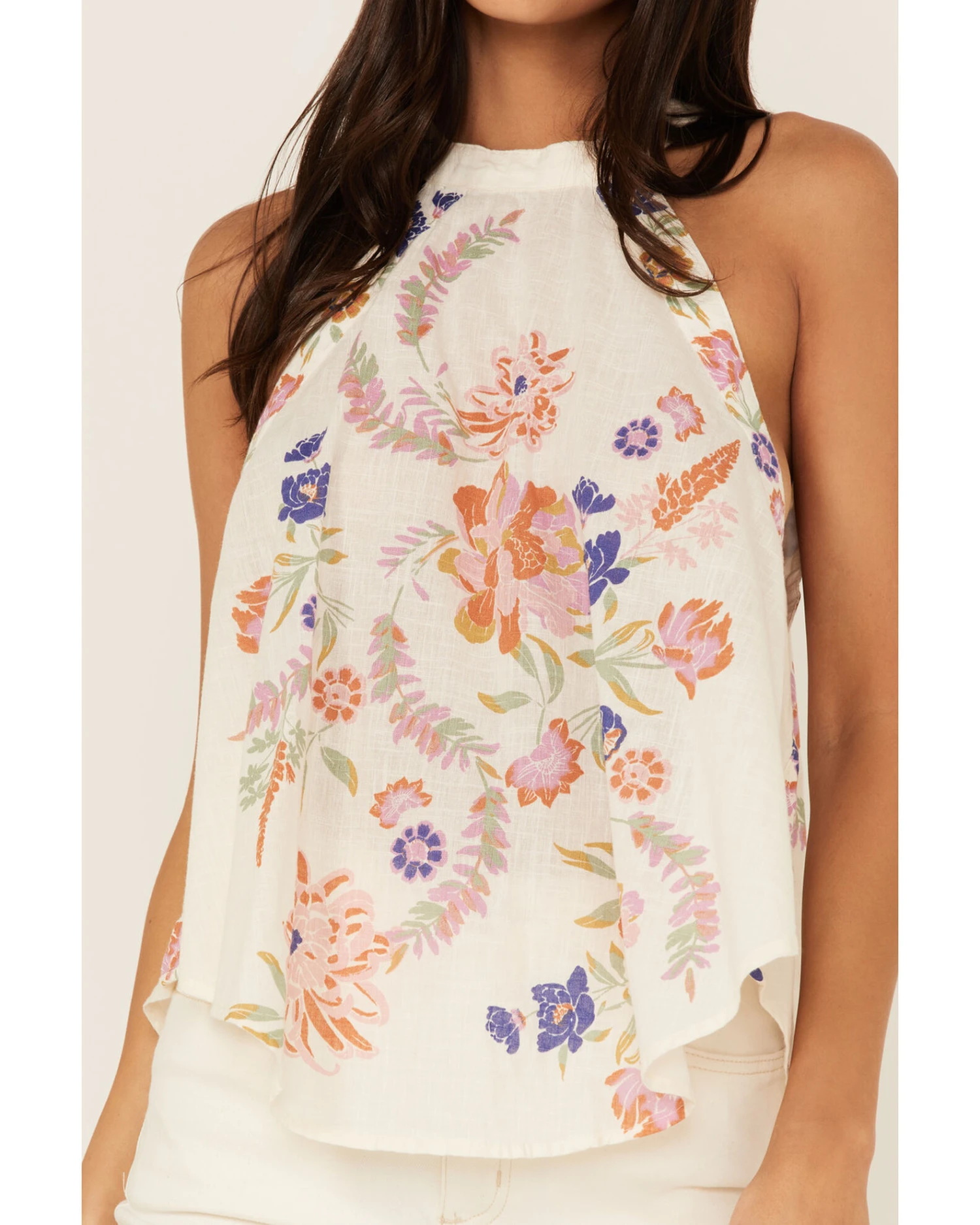 Free People Women's Emily Printed Tank 4 Free People Women's Emily Printed Tank - Image 2
