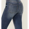 Sneak Peek Women's High Rise Exposed Button Flare Jeans -Deals Wild Cowgirl Style Store 2000366396 400 P4