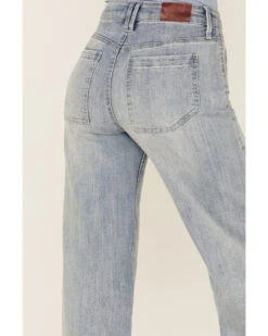 Unpublished Denim Women's Greta Lotus Crop Wide Jeans