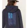 Ariat Women's Rebar Southwestern Flag Graphic Hooded Work Sweatshirt -Deals Wild Cowgirl Style Store 2000372134 400 P2