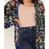 Johnny Was Women's Ella Floral Reversible Kimono 2 Johnny Was Women's Ella Floral Reversible Kimono -Deals Wild Cowgirl Style Store 2000373883 000 P3