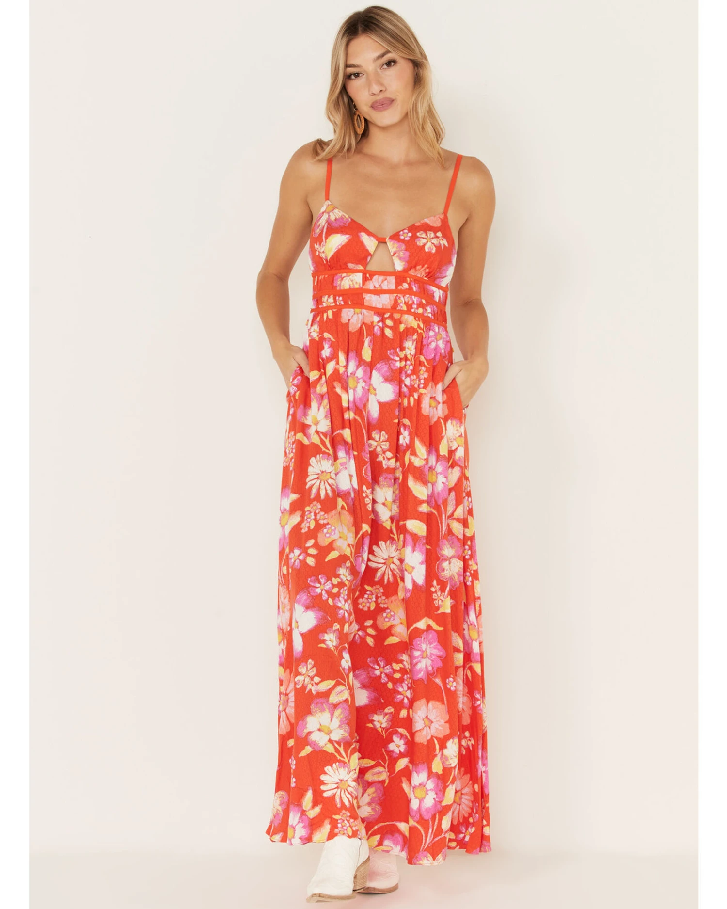 Free People Women's Wisteria Floral Print Maxi Dress 5 Free People Women's Wisteria Floral Print Maxi Dress - Image 3