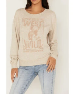 Idyllwind Women's Wild West Graphic Sweatshirt -Deals Wild Cowgirl Style Store 2000380721 104 P3