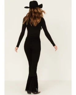 Idyllwind Women's Fringe & Embellished High Risin' Stretch Flare Jeans -Deals Wild Cowgirl Style Store 2000382098 001 P3