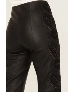 Wonderwest Women's Studded Leather Pant -Deals Wild Cowgirl Style Store 2000382471 001 P4
