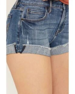 Idyllwind Women's Oakland Mid Rise Rebel Shorts 8 Idyllwind Women's Oakland Mid Rise Rebel Shorts -Deals Wild Cowgirl Style Store 2000383276 414 P2