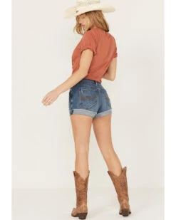 Idyllwind Women's Oakland Mid Rise Rebel Shorts 9 Idyllwind Women's Oakland Mid Rise Rebel Shorts -Deals Wild Cowgirl Style Store 2000383276 414 P3