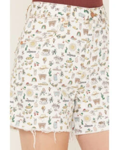 Wrangler Women's Donna High Rise Shorts -Deals Wild Cowgirl Style Store 2000383493 900 P2