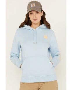 Carhartt Women's Relaxed Fit Midweight Logo Graphic Hoodie -Deals Wild Cowgirl Style Store 2000383961 450 P2