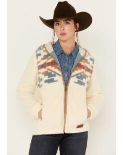 Pendleton Women's Berber Hoodie 8 Pendleton Women's Berber Hoodie -Deals Wild Cowgirl Style Store 2000384821 101 P1