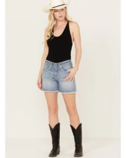 Ariat Women's Medium Wash Nayla 5" Stretch Shorts -Deals Wild Cowgirl Style Store 2000385129 414 P1