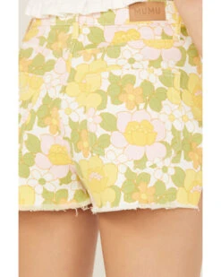 Show Me Your Mumu Women's Floral Arizona High Waisted Shorts -Deals Wild Cowgirl Style Store 2000385913 900 P4