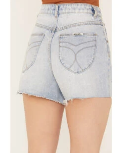 Rolla's Women's Mirage High Rise Light Wash Denim Short -Deals Wild Cowgirl Style Store 2000386548 412 P3
