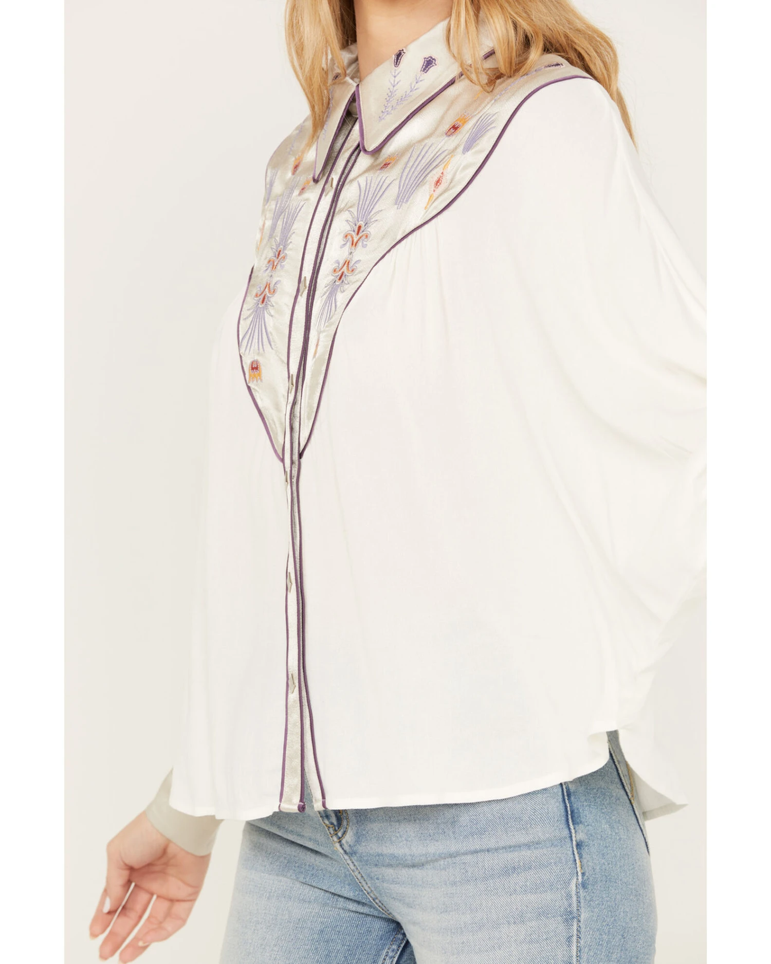 Shyanne Women's Blocked Western Shirt 4 Shyanne Women's Blocked Western Shirt - Image 2