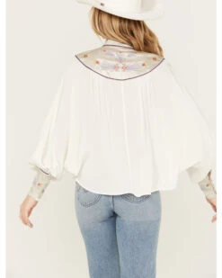 Shyanne Women's Blocked Western Shirt 8 Shyanne Women's Blocked Western Shirt -Deals Wild Cowgirl Style Store 2000386676 100 P4