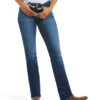 Ariat Women's R.E.A.L Perfect Rise Stretch Abby Straight Mackenzie Jeans